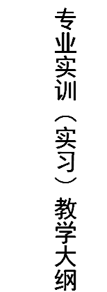 专业实训(实习)教学大纲