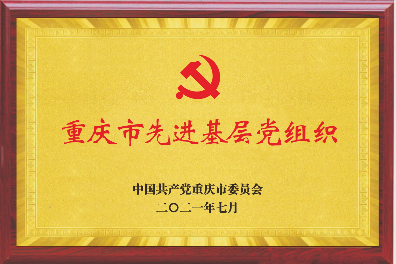 重庆市先进基层党组织